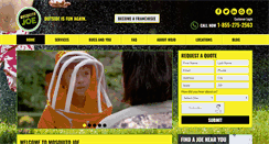 Desktop Screenshot of mosquitojoe.com